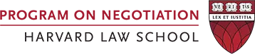 Certified Negotiator from Harvard School of Law Program on Negotiation Logo