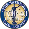 National Trial Lawyers Top 40 Under 40 Badge