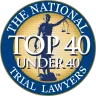 National Trial Lawyers Top 40 Under 40 Badge